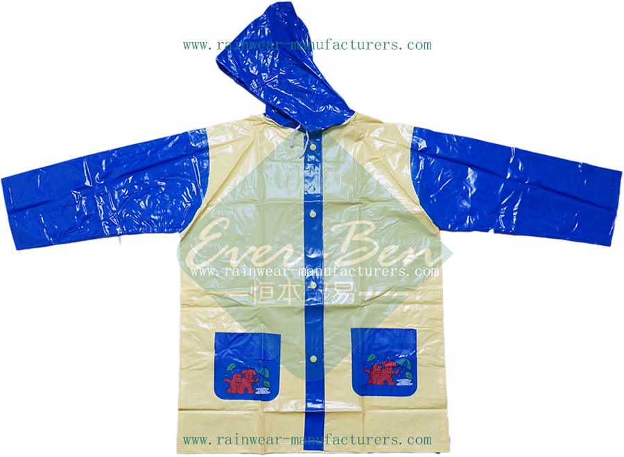 Muti color PVC plastic rain mac-shiny raincoat-womens pvc raincoat-shiny rain mac